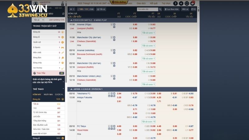 4 ưu điểm nổi bật của thể thao 33Win