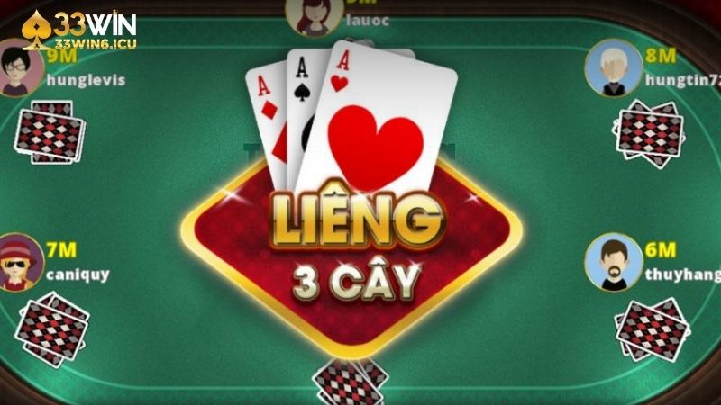 Liêng tại 33Win thu hút nhiều người nhờ tốc độ chia bài nhanh, cơ hội đổi thưởng lớn