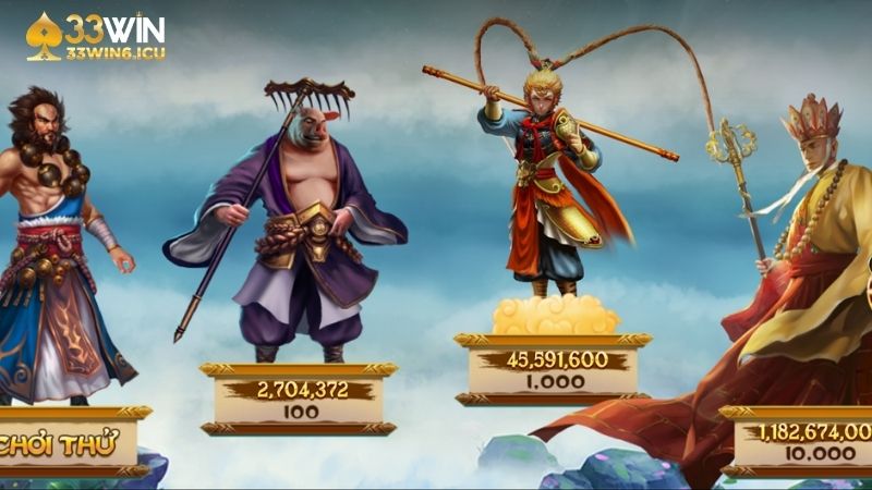 Luật chơi nổ hũ Tây Du Ký tại 33Win