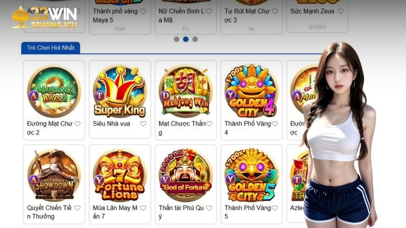 Top 5 game slot Hot nhất tại 33Win